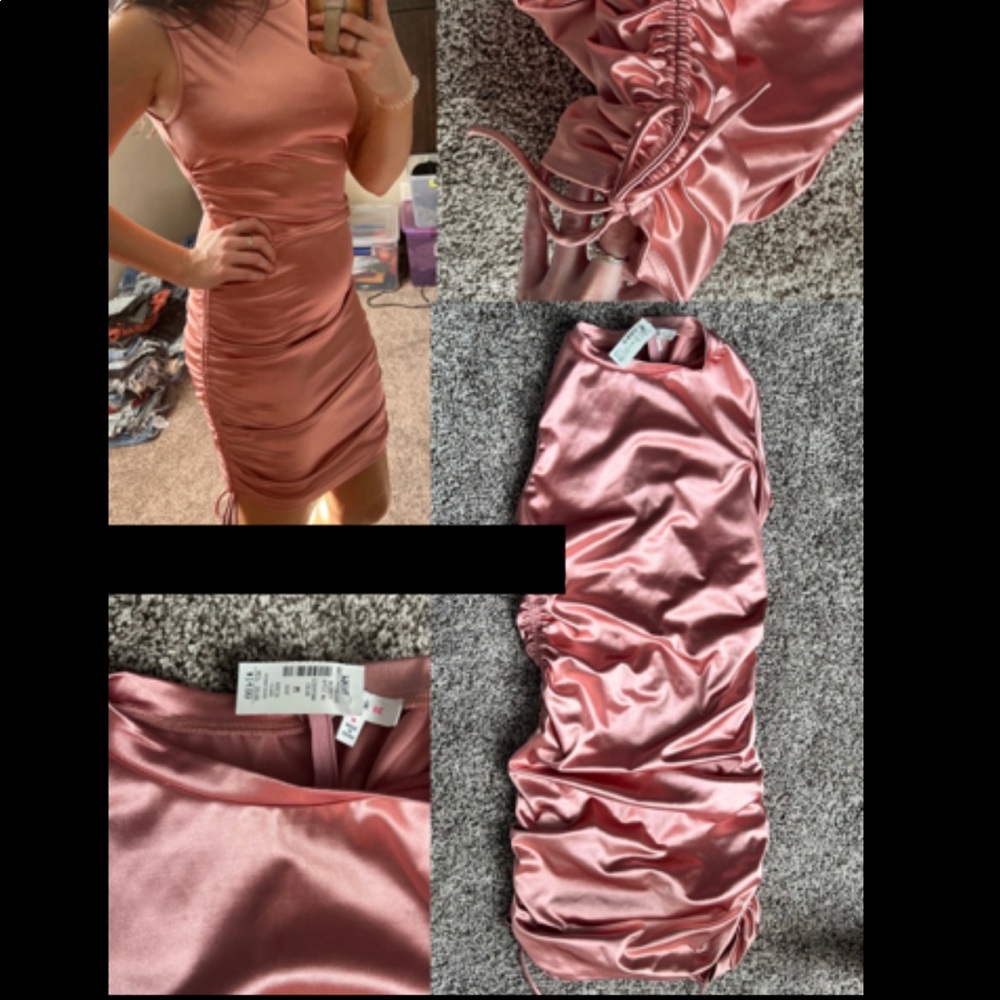 Silky Pink Dress